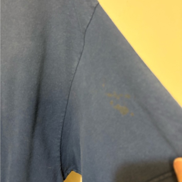 Vintage Y2K Nike Golf Tshirt Blue men’s Large - Picture 5 of 8